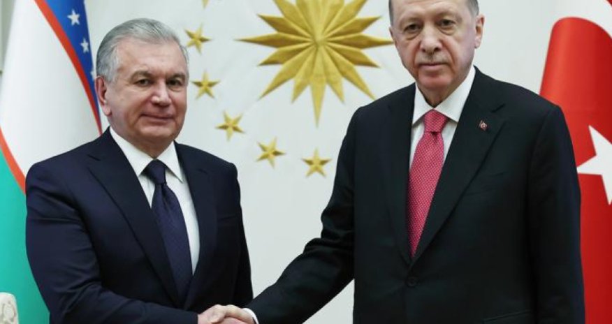 Ərdoğan və Mirziyoyev TDT-nin gələcəyini və regional məsələləri müzakirə ediblər