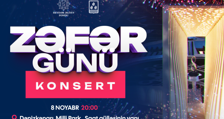 Zəfər Günü münasibətilə Bakı bulvarında konsert təşkil olunacaq